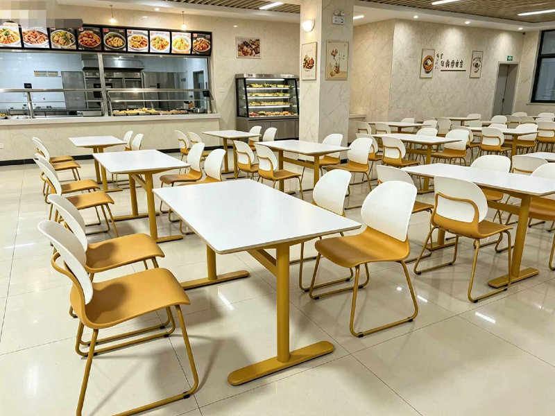 食堂餐桌椅4